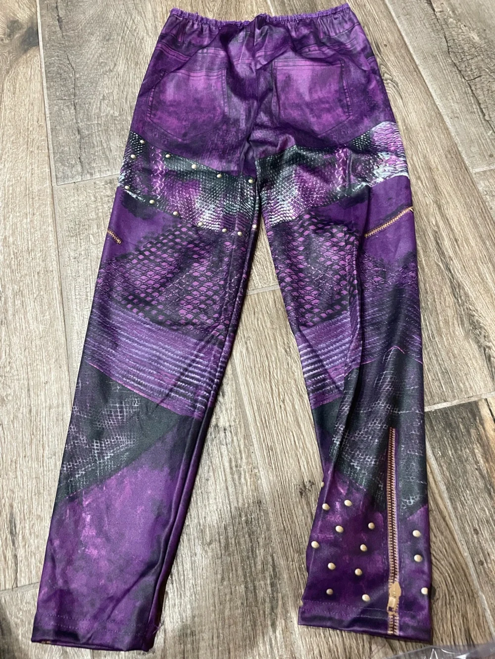 Disney Descendants Mal Purple Kids Halloween Costume Jacket pants shirt